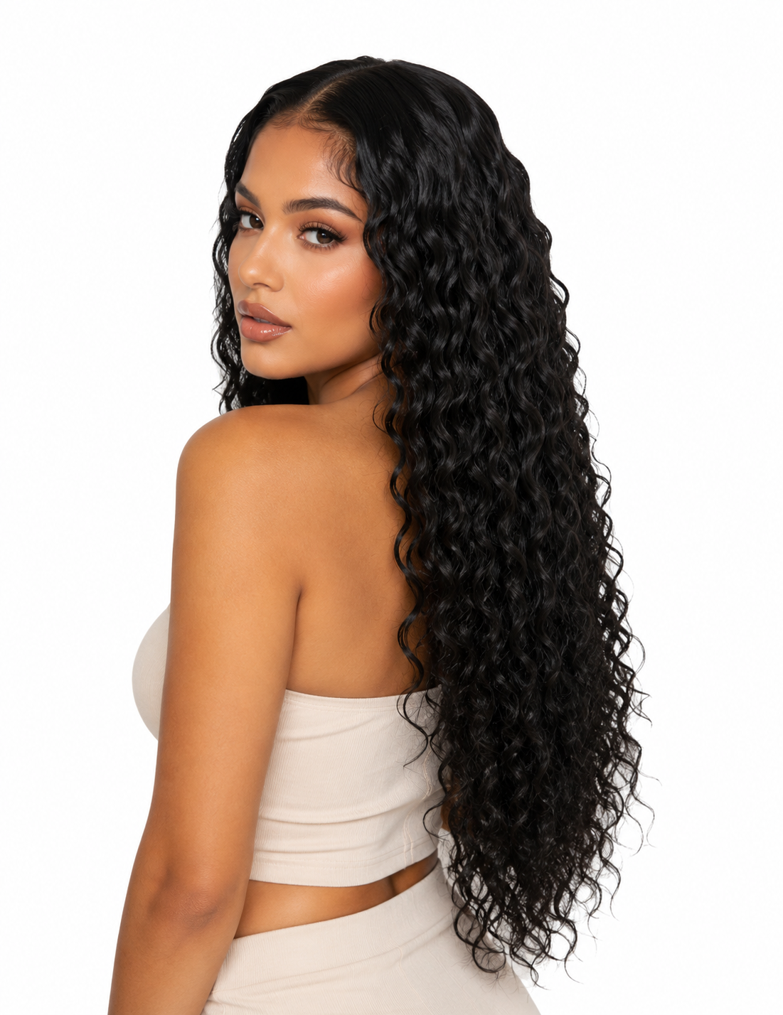 Deep Curly Sew-In Extensions